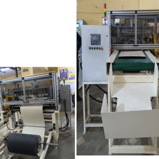 TPO Sheet Cutting with Conveyor